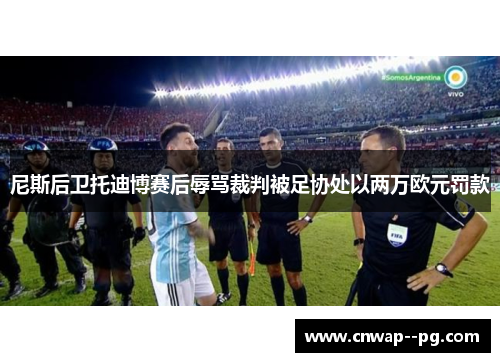 尼斯后卫托迪博赛后辱骂裁判被足协处以两万欧元罚款